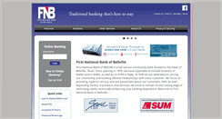 Desktop Screenshot of fnbbellville.com